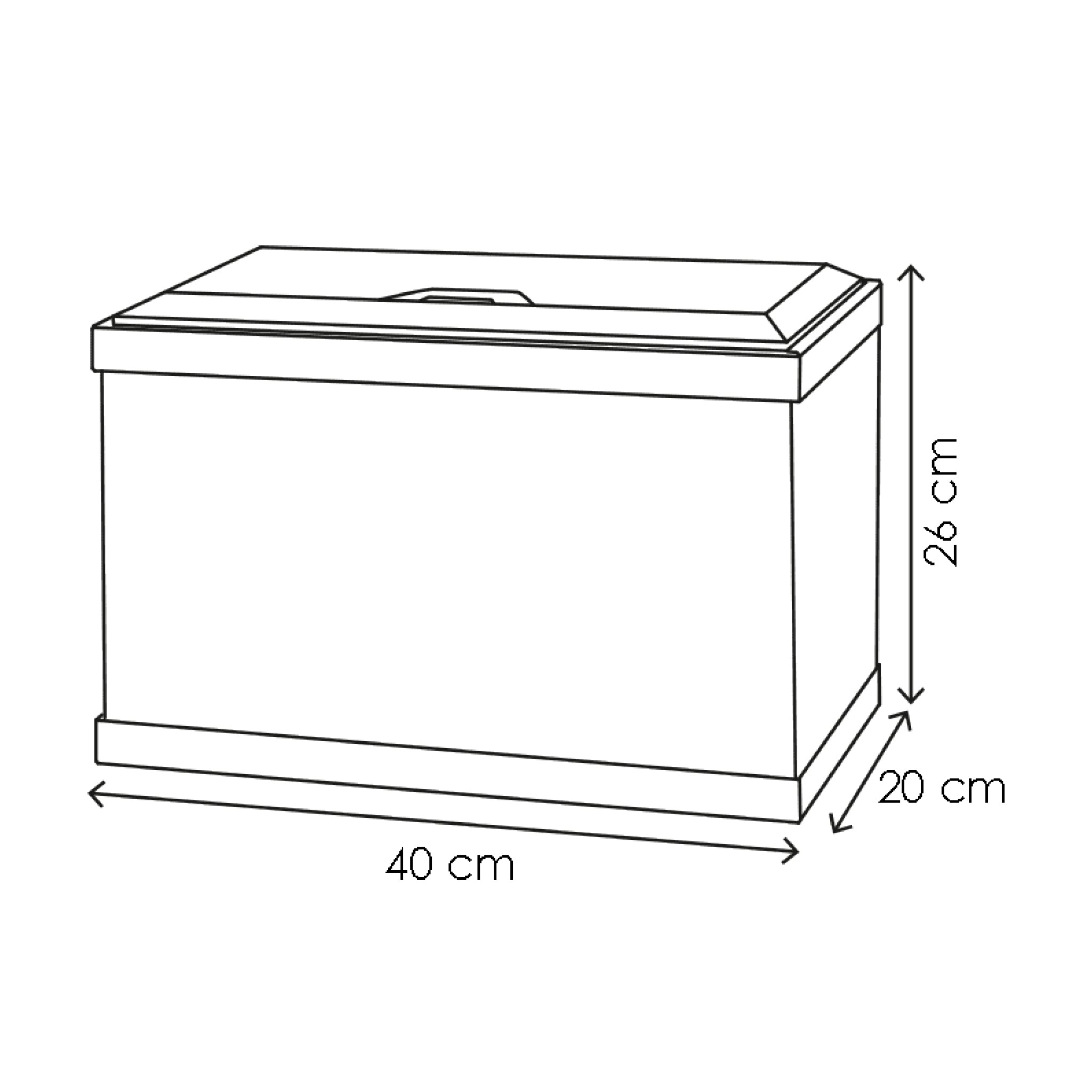 Ciano Aqua 20 Classic Aquarium - Black 17L