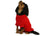 Ancol Cable Knit Dog Jumper Red