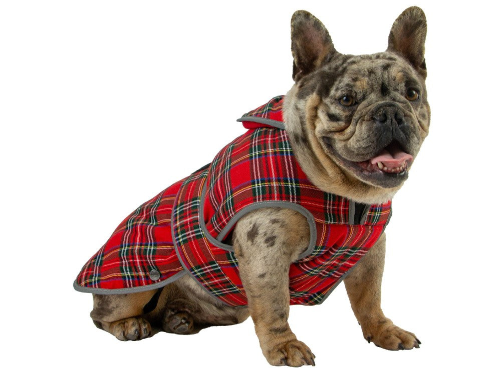 Ancol Heritage Red Tartan Coat