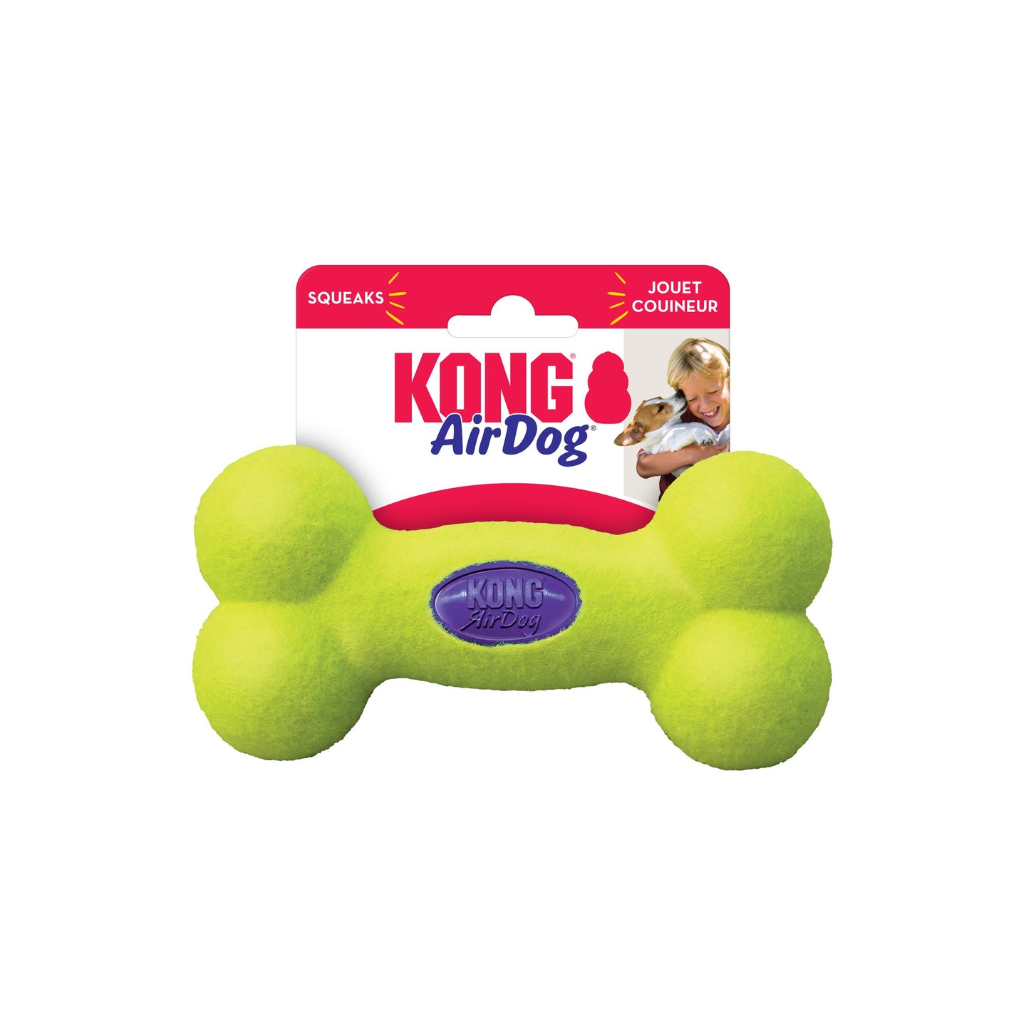 Kong AirDog Squeaker Bone Medium
