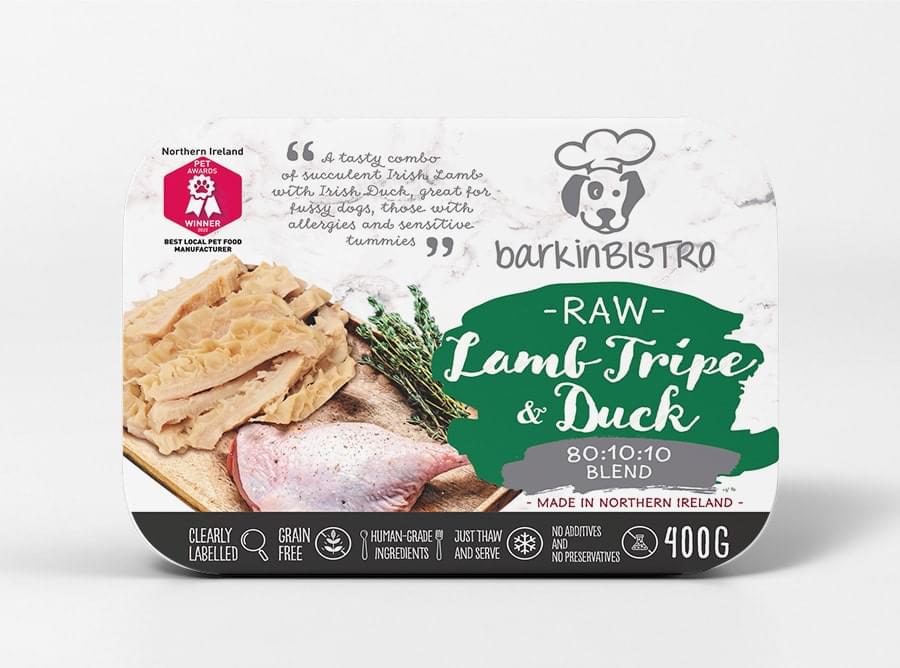 Barkin Bistro | Lamb Tripe & Duck 400g