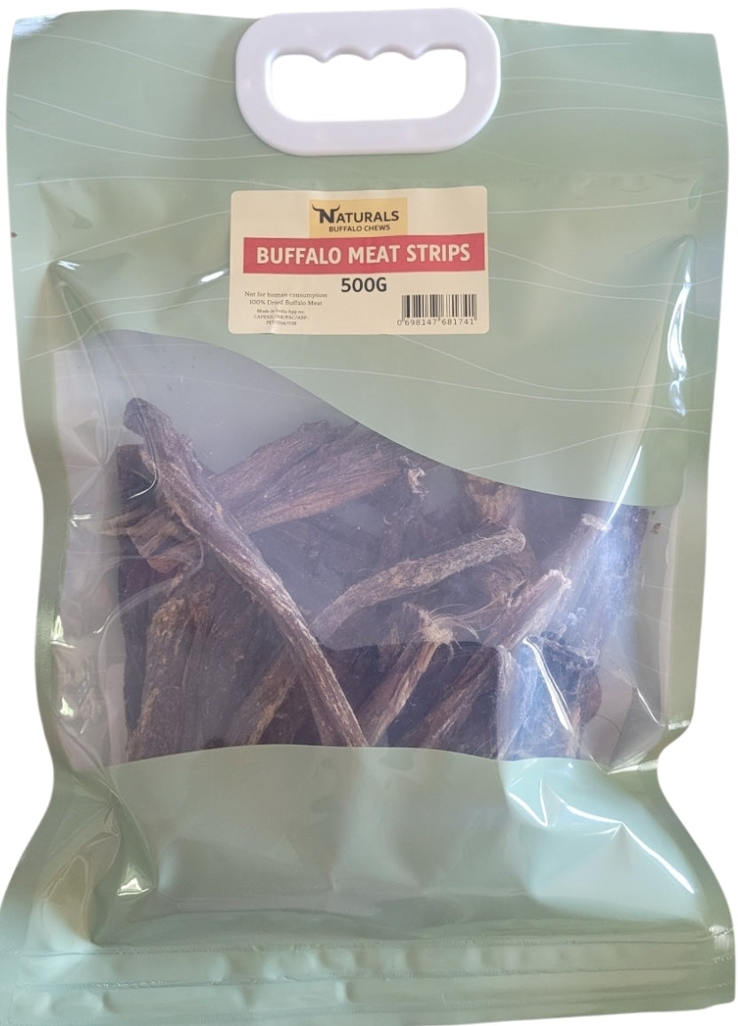 Naturals Buffalo Meat Strips 500g