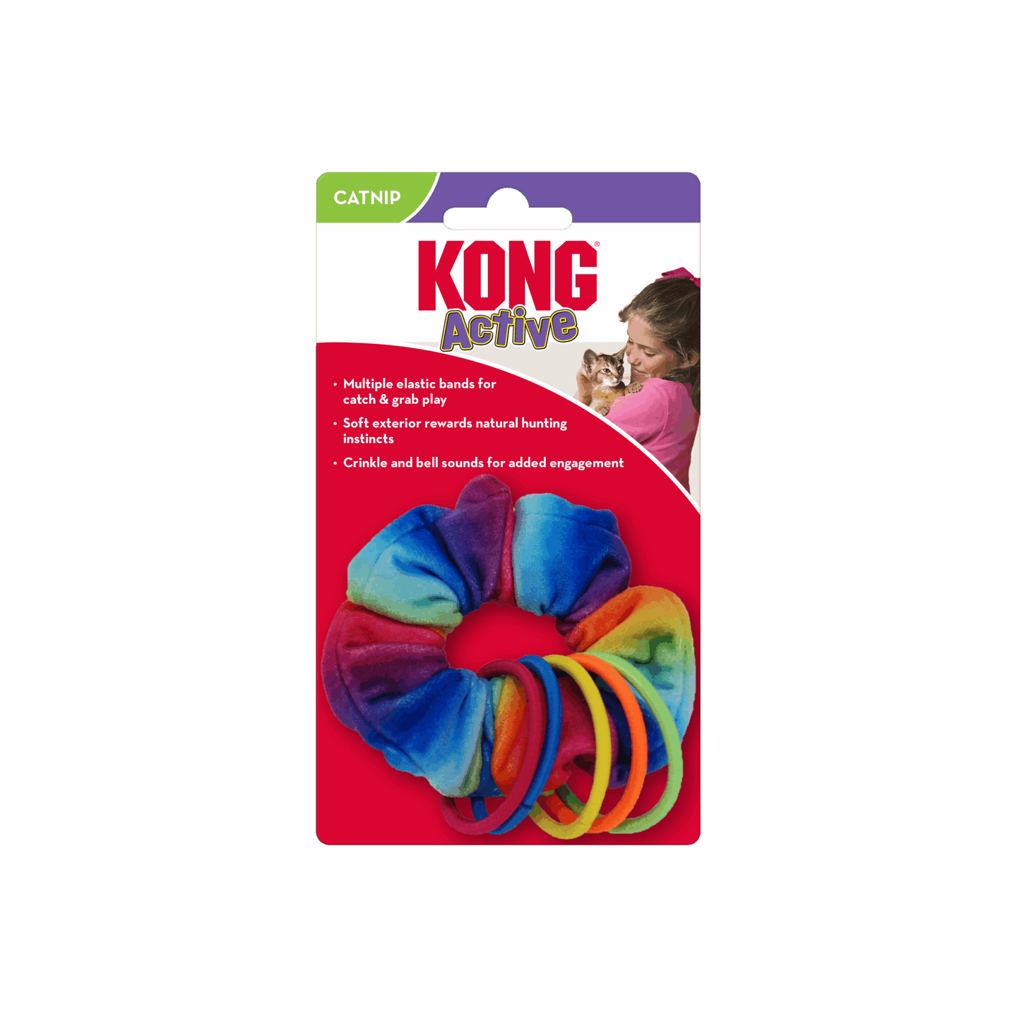 Kong Cat Active Scrunchie