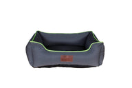 Beddies Waterproof Lounger Charcoal & Lime Medium 75x60x20cm