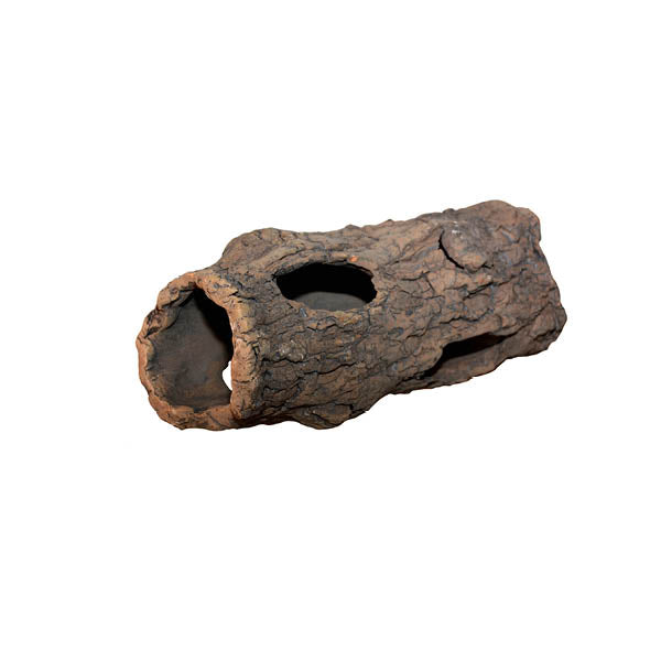 Ceramic Nature Log Medium Reptile Hide