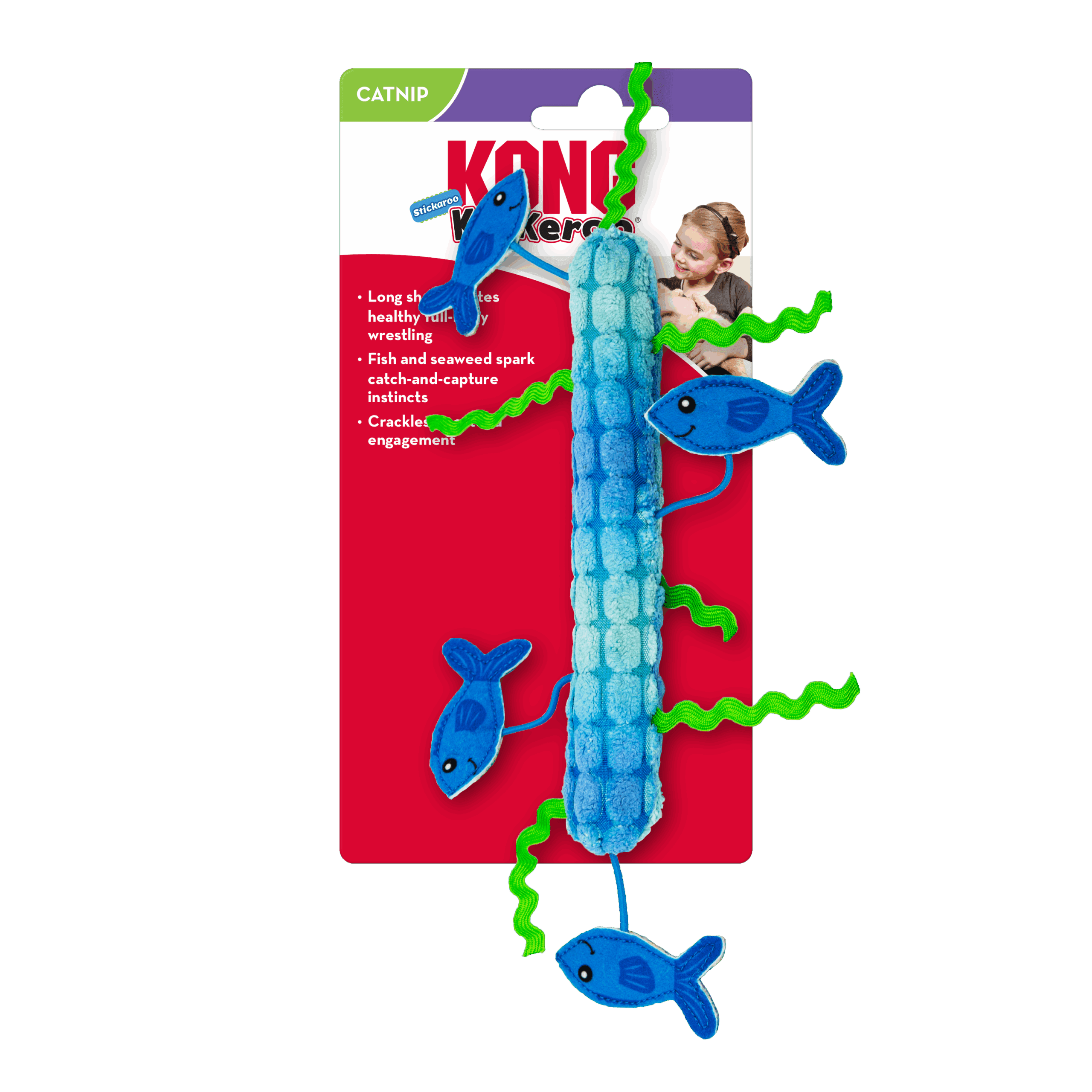 Kong Cat Kickeroo Stickaroo