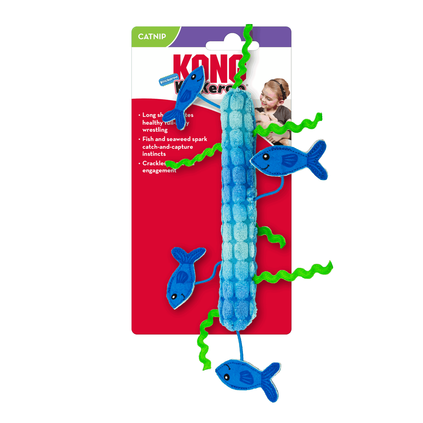 Kong Cat Kickeroo Stickaroo