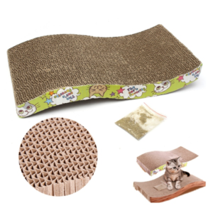 VPS Cardboard Cat Scratcher Wave S Shape