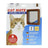 Cat Mate Lockable 2 Way Cat Flap 19.2cm x 20cm - Brown