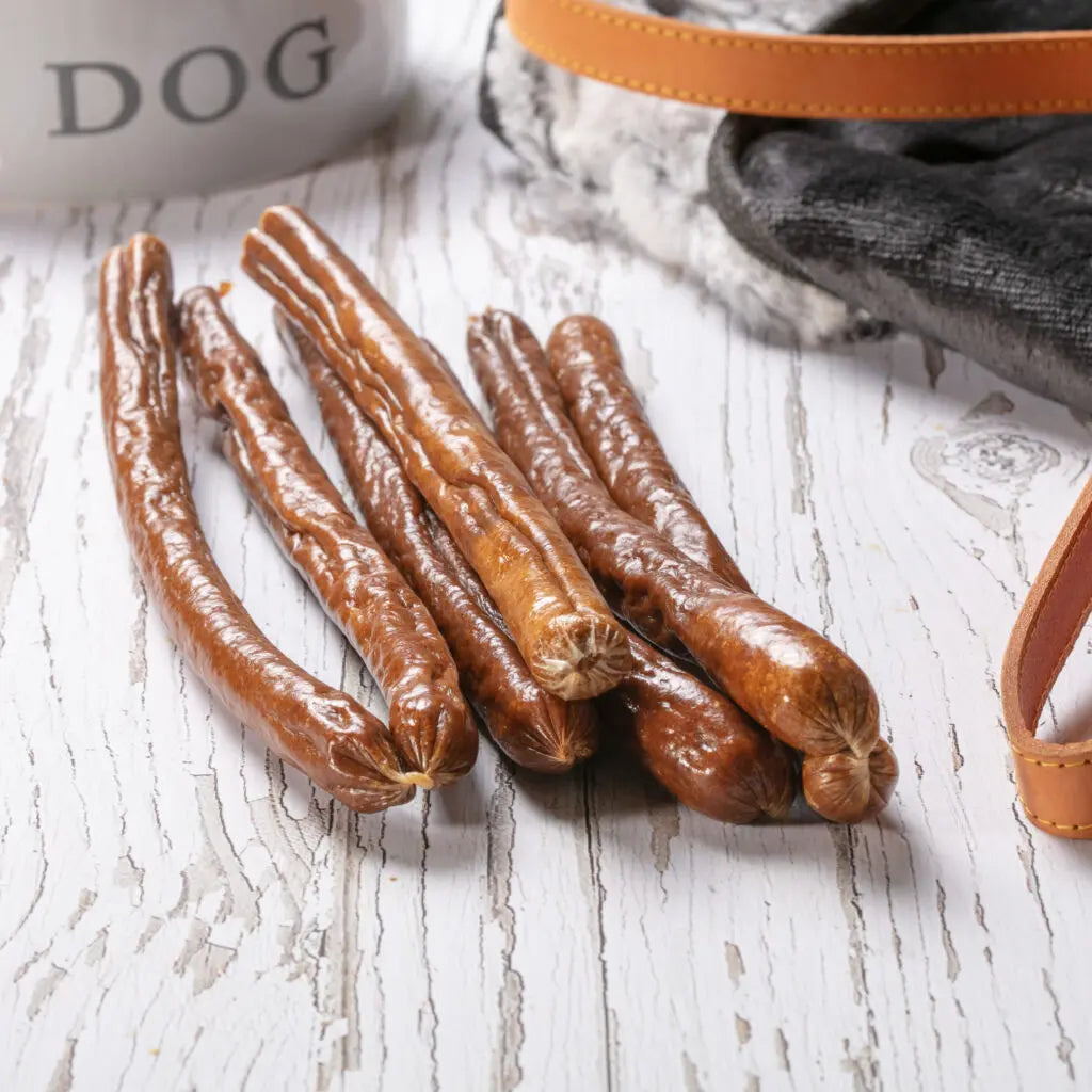Hollings Dog Treats Gourmet Sausages 100% Natural Chicken x3 Pack