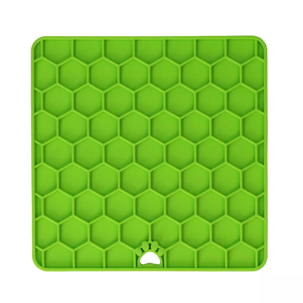 Eat Slow Live Longer Lick Mat Honeycomb