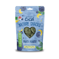 Burgess Excel Fruity Feasts Small Pet Treats 60g