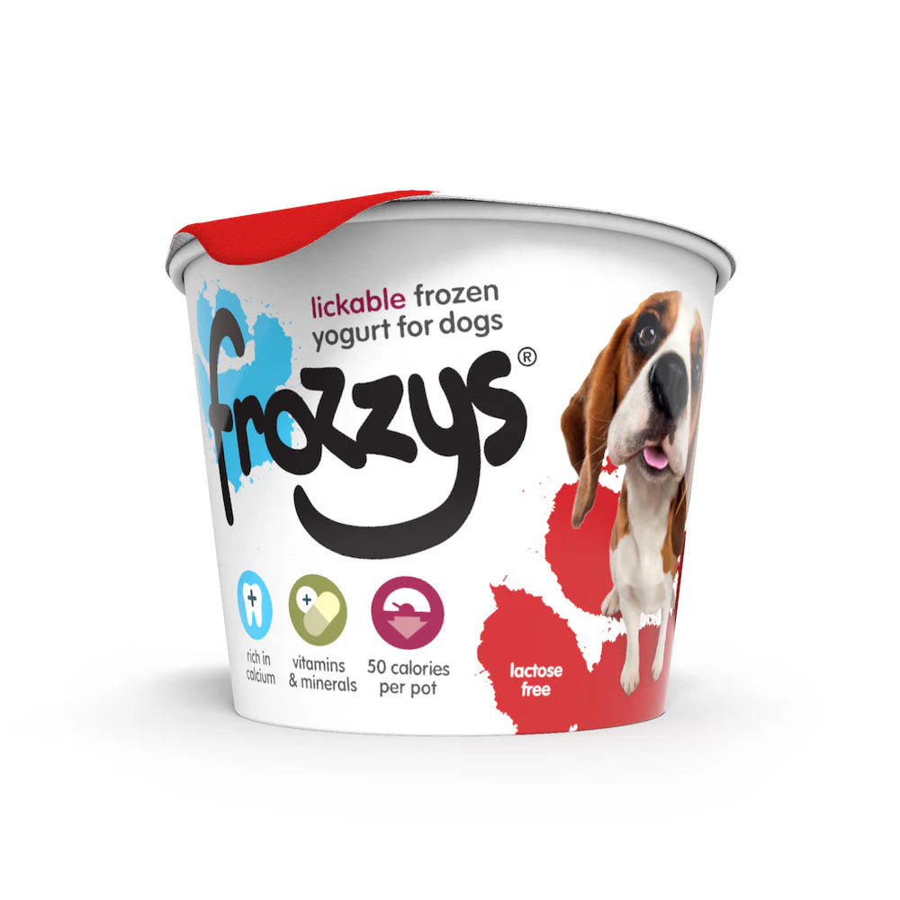 Frozzys Frozen Yoghurt Strawberry 4 x 85g