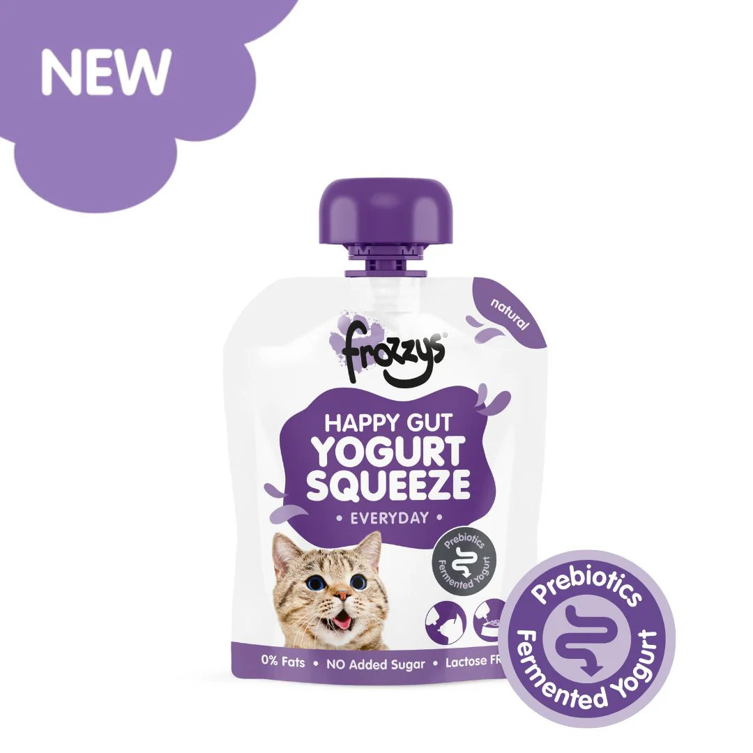 Frozzys HappyGut Prebiotic Yogurt For Cats 85g
