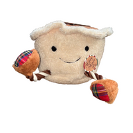 Ancol Mickey Mince Pie Christmas Dog Toy