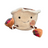 Ancol Mickey Mince Pie Christmas Dog Toy