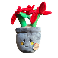 Ancol Henrietta Poinstettia Christmas Dog Toy