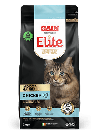 Gain Elite Cat Food Indoor Hairball
