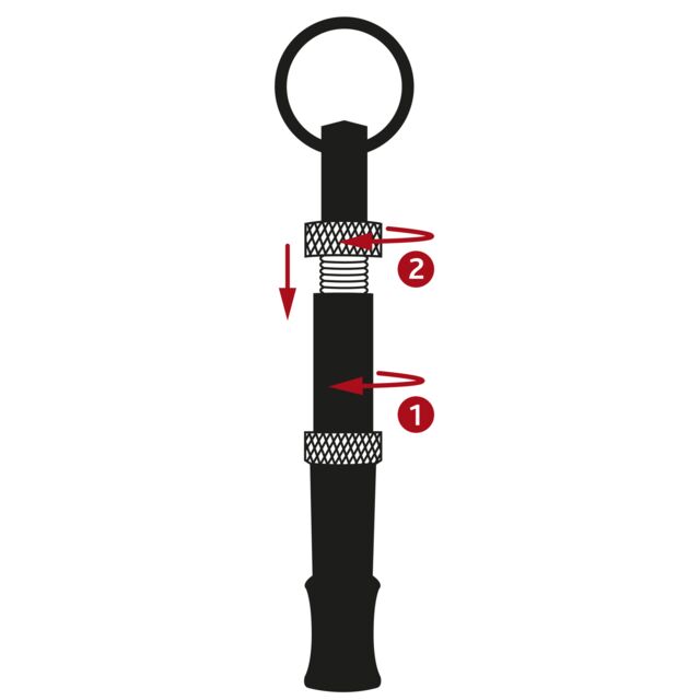 Trixie High Frequency Metal Whistle