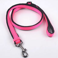 Panda Pink Reflective Padded Dog Lead