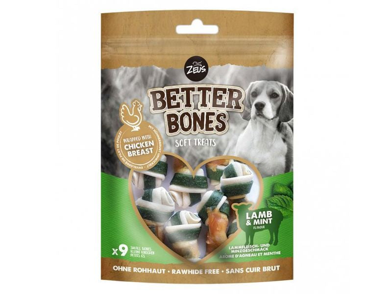 ZEUS BETTER BONES LAMB&MINT BONES 7.5CM
