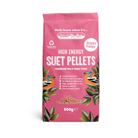 Suet To Go Suet Pellets Berry 500g