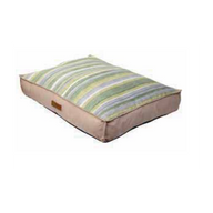 TM XL Dog Mattress Cushion Striped Green 103 x 88cm