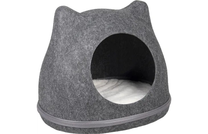 Flamingo Cat Pod Felt with Ears