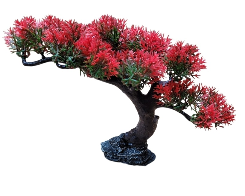 VPS Arc Bonsai Tree Fish Ornament 23cm