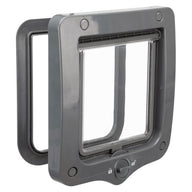 Trixie 4 Way Cat Flap 15.5x0.5x14cm - Grey