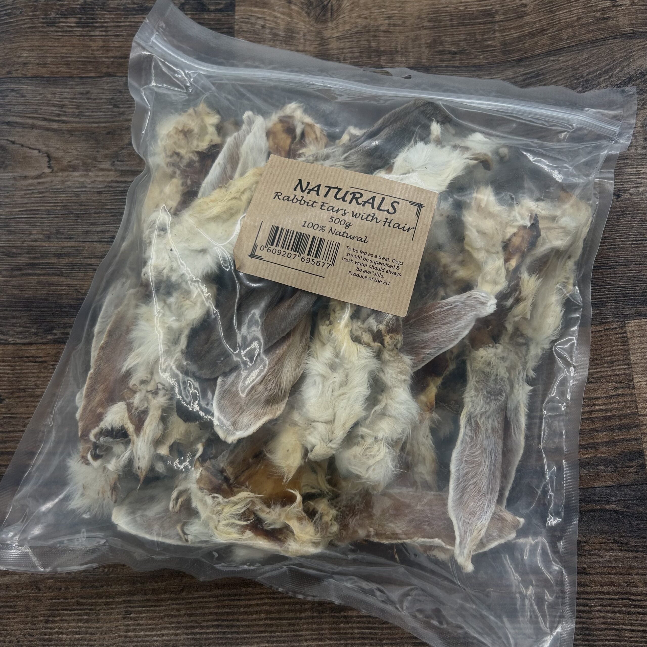 Rabbit Ears with Hair 500g