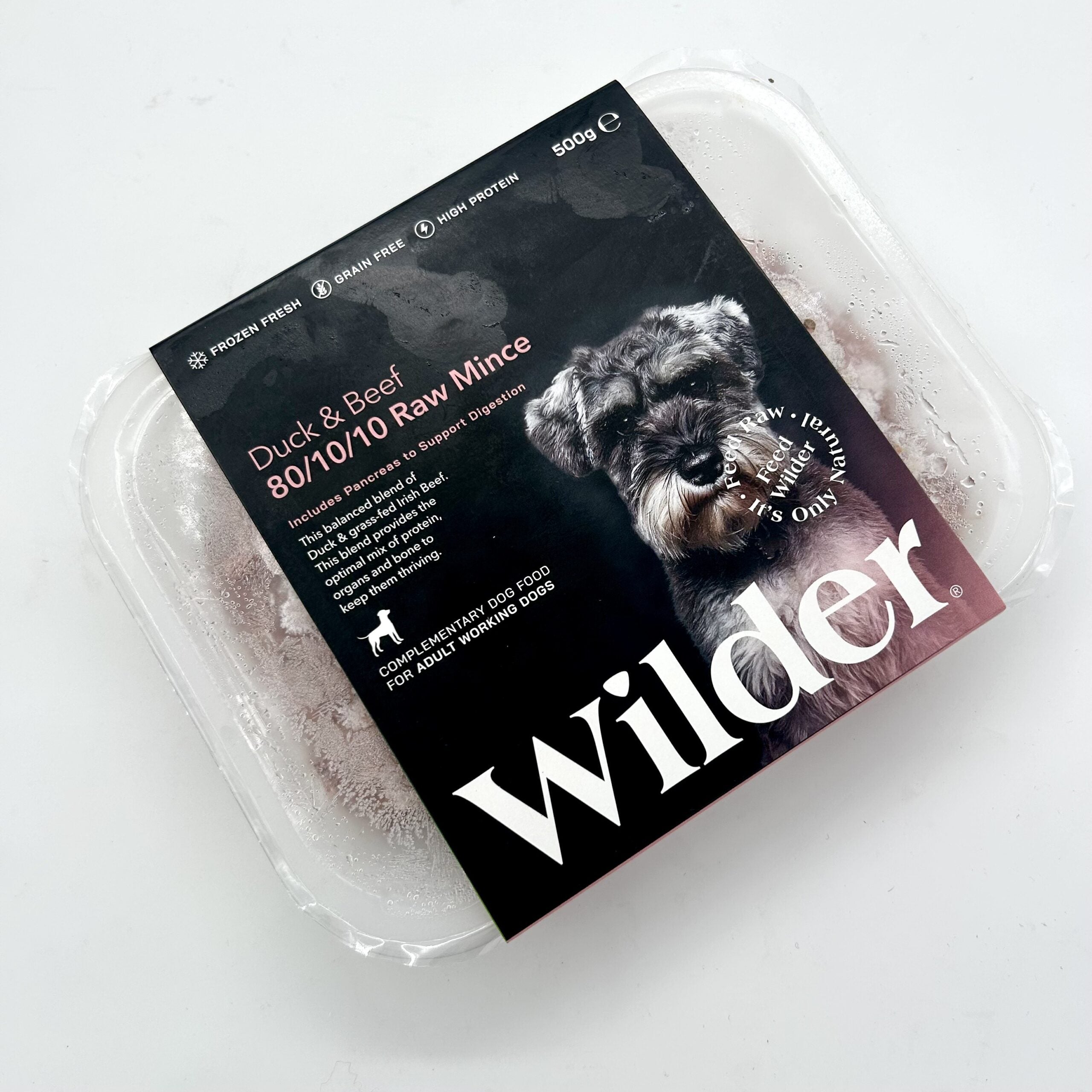 Wilder Irish Duck & Beef 80/10/10 Raw Mince 1kg