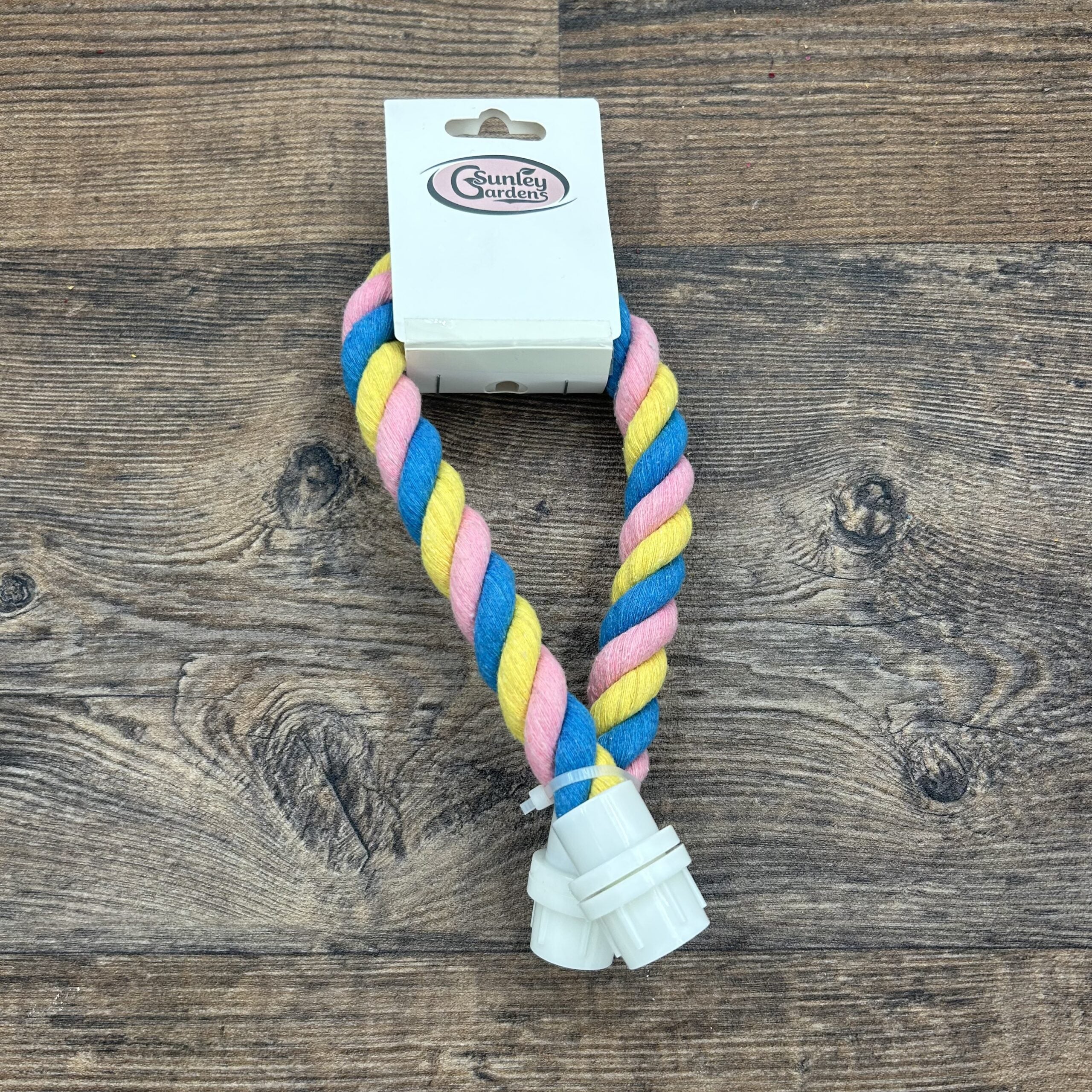 Sunley Gardens Pastel Cotton Bird Perch 43cm