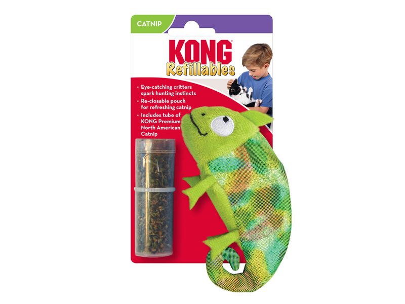 Kong Catnip Refillables Chameleon