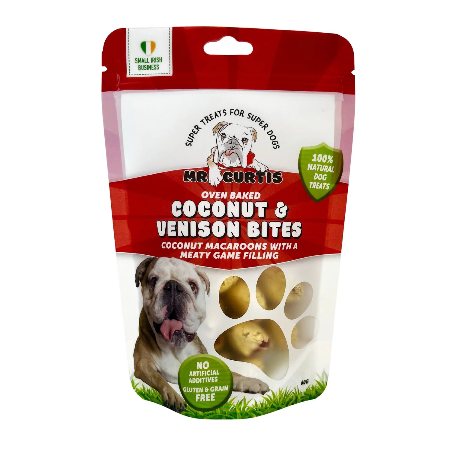 Mr Curtis Irish Healthy Dog Treats Coconut & Venison Bites