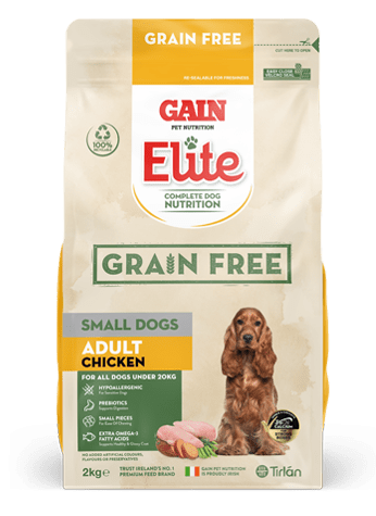 Gain Elite Grain Free Small Dog Chicken