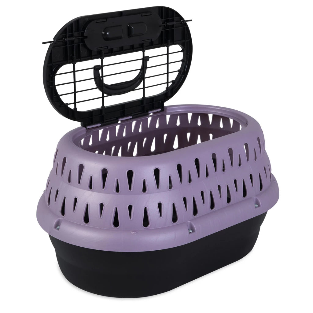 PetMate Top Load Pet Carrier Bubble Grape