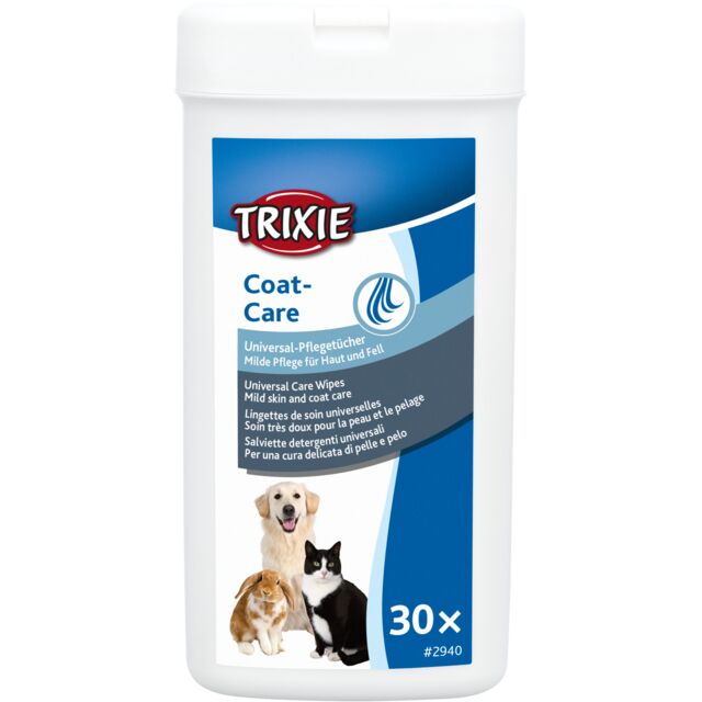 Trixie Mild Skin & Coat Care Wipes x30 Pack