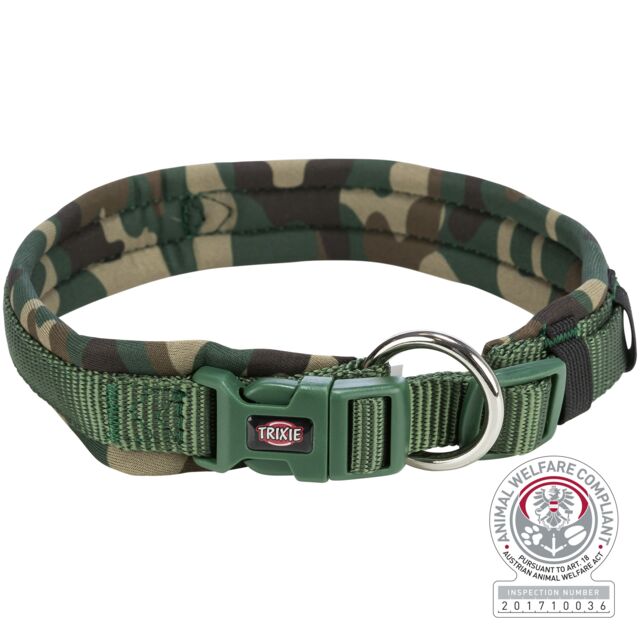 Trixie Premium Padded Collar Camo