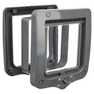 Tx 4WAY Cat Flap Tunnel Grey 20X22