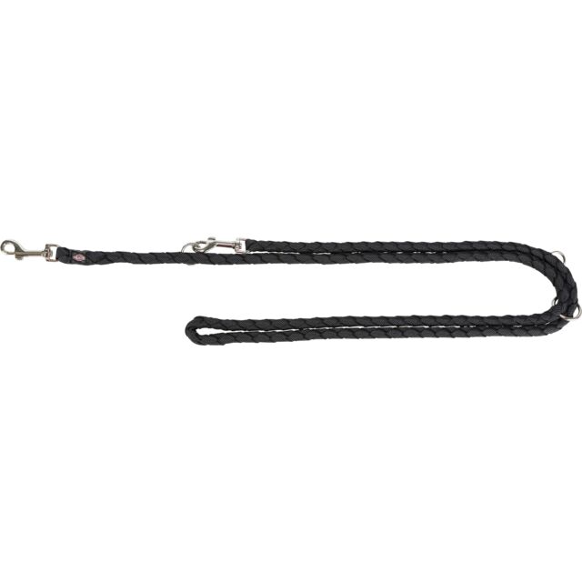 Trixie Double Ended Rope Lead 2m Black