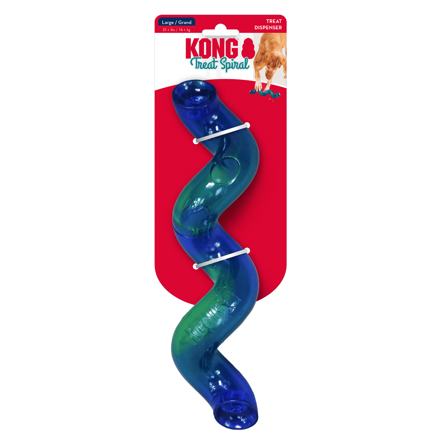 Kong Spiral Treat Dispenser Large