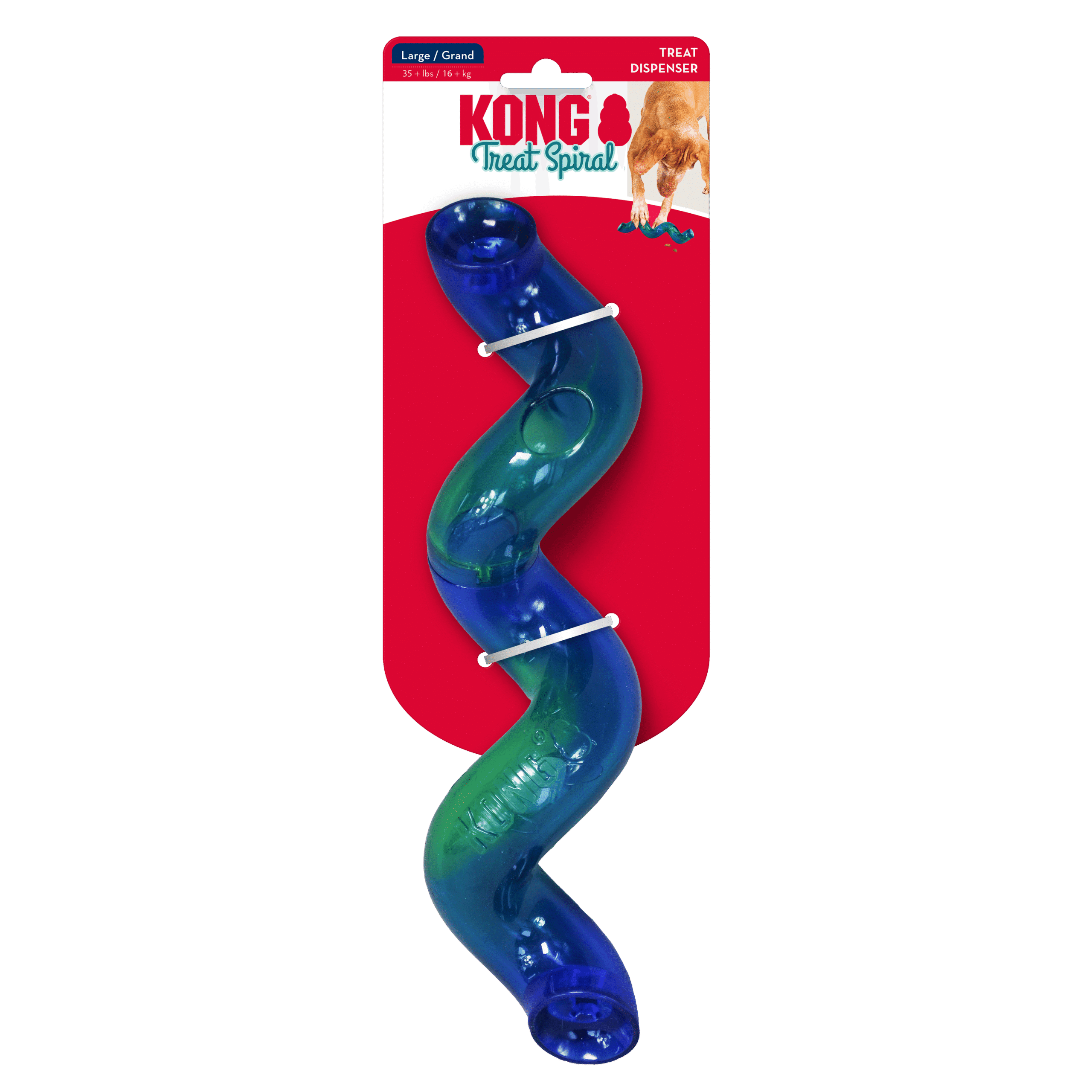 Kong Spiral Treat Dispenser Large