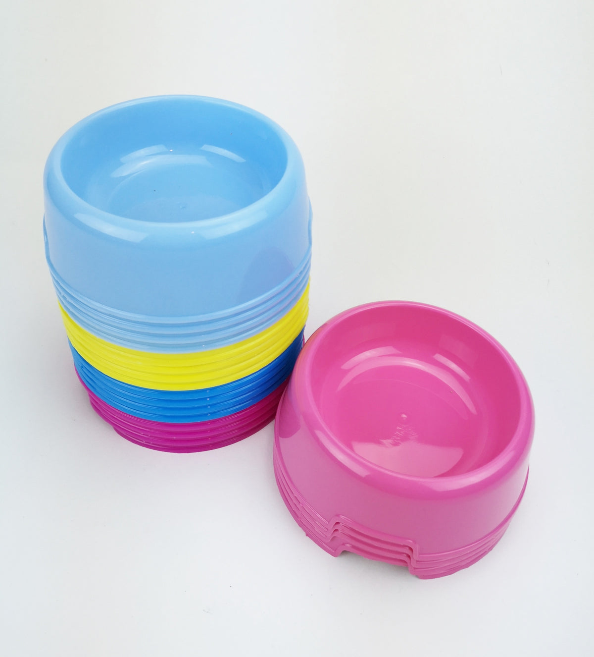 VPS Bright Plastic Round Bowl 14cm