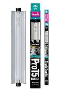 Arcadia ShadeDweller ProT5 UVB Lighting Kit 7% 8w 12"