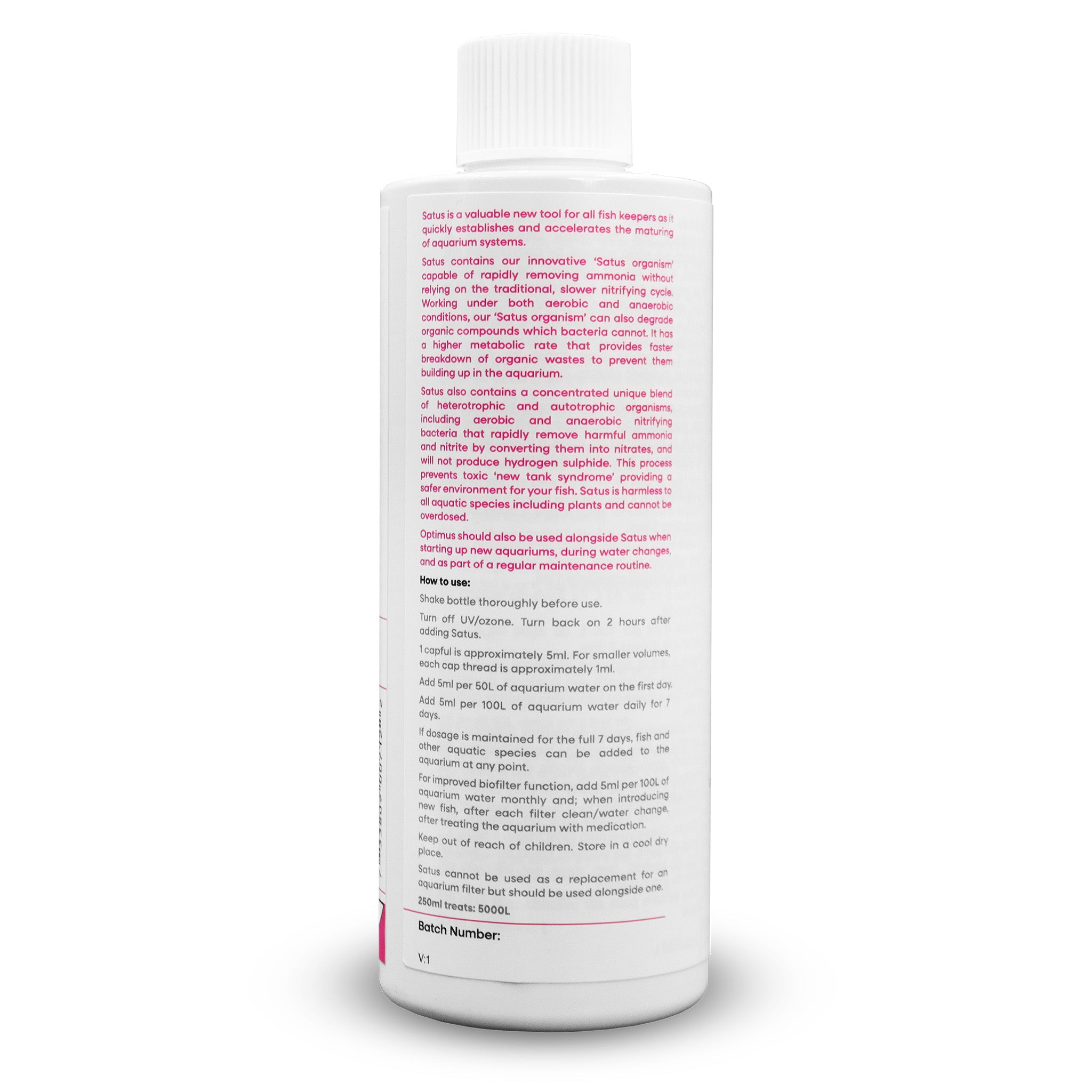 Satus Rapid Bacteria 250ML