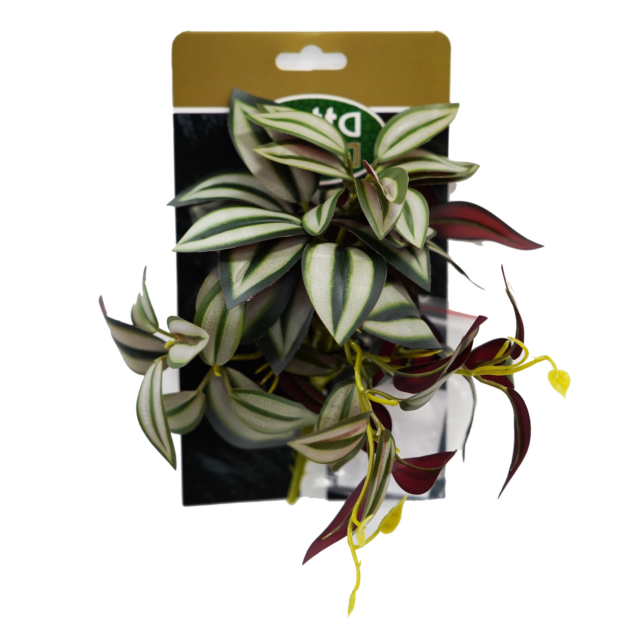 Betta Terra Green Spiderwort Synthetic Reptile Plant
