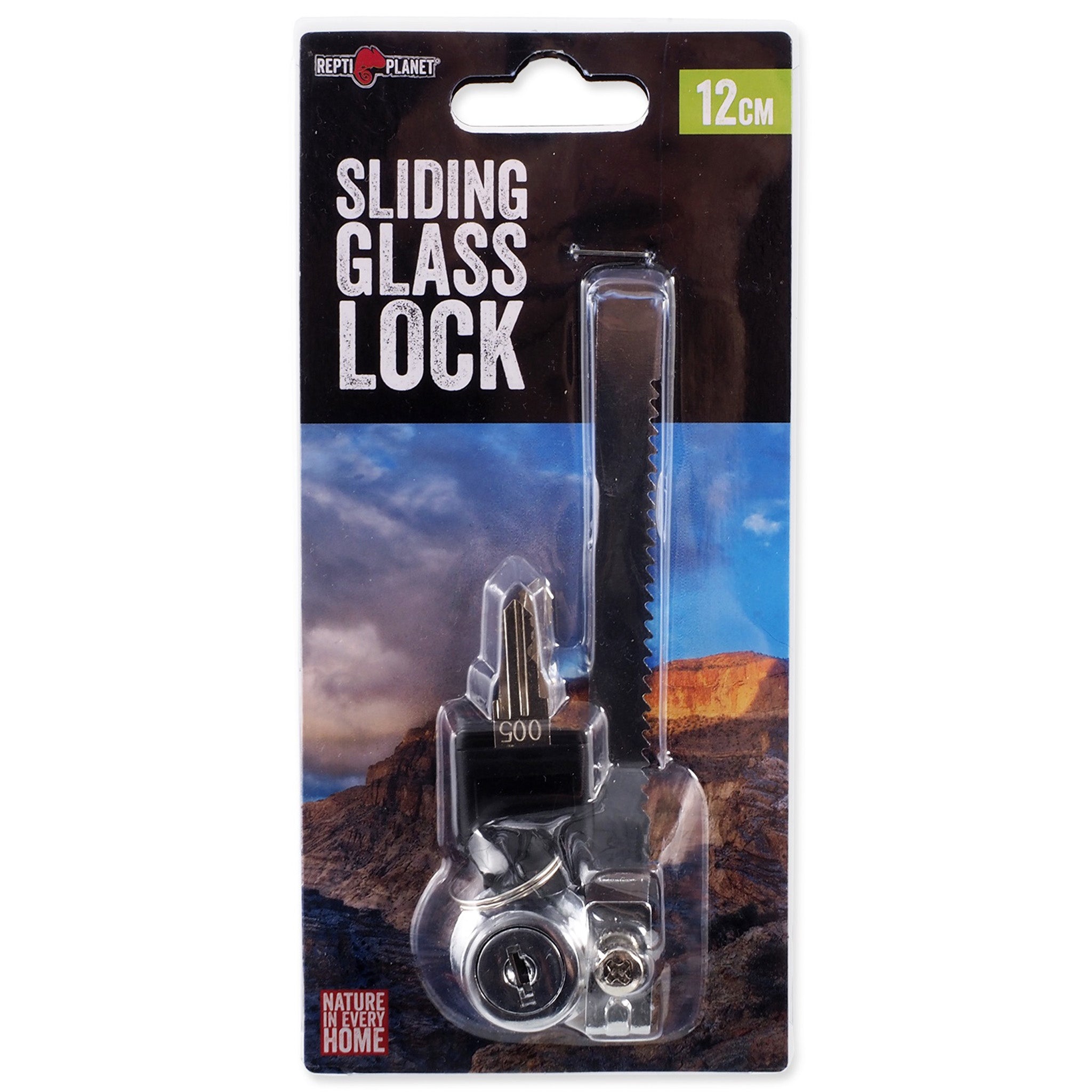 ReptiPlanet Sliding Glass Lock for Vivarium 12cm