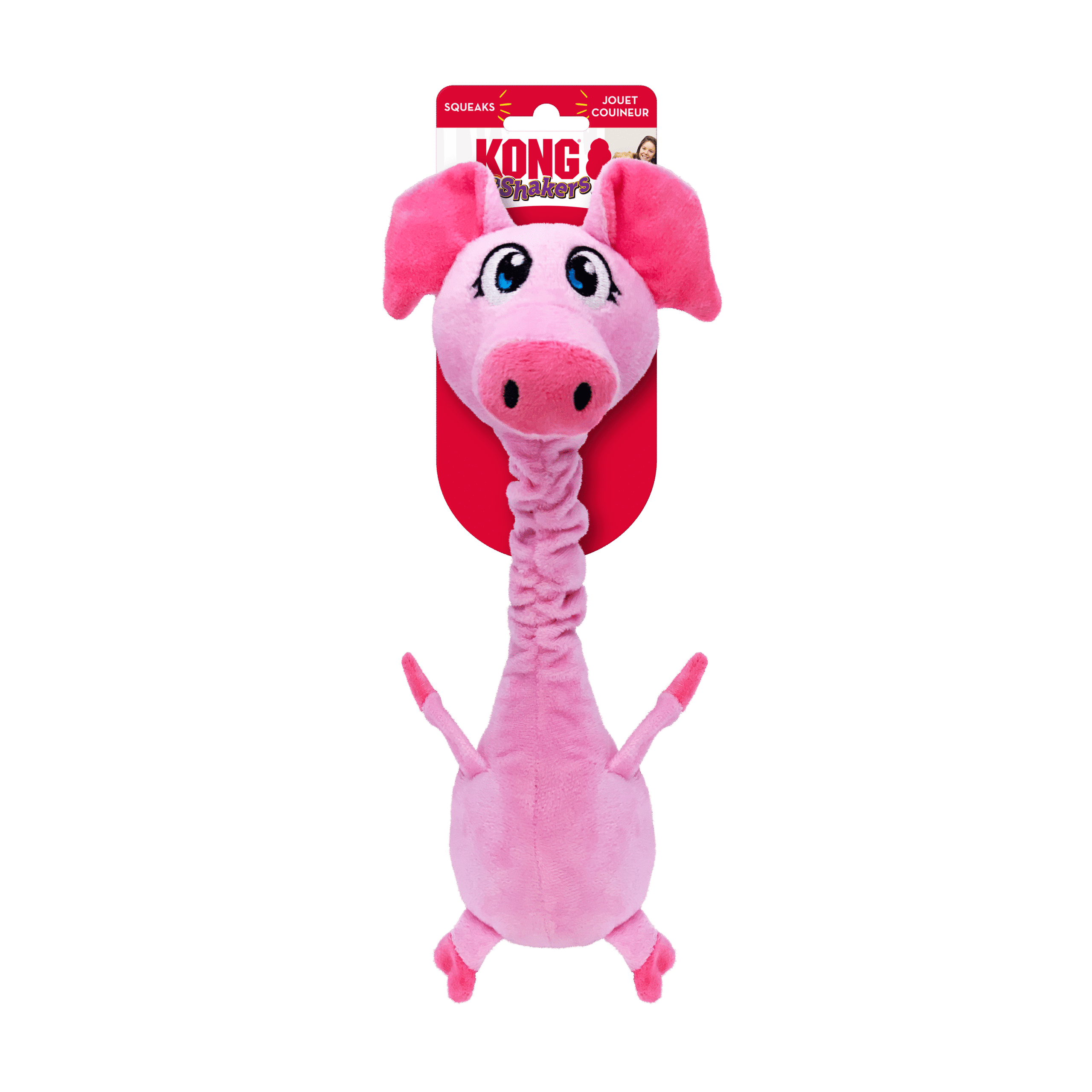 Kong Shakers Bobz Pig Toy Medium