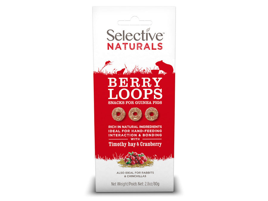 Science Selective Naturals Berry Loops 80g
